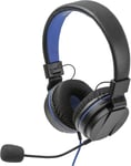 Ps4 Head:Set 4 - Casque De Jeu Stéréo Playstation 4 Avec Micro Pour Ps4 / Ps4 Slim / Ps4 Pro, Prise Audio 3,5mm, Compatible Avec Xbox, Conférences Téléphoniques, Videocall, Skype