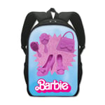 Sac d'école princesse Barbie, sac à dos confortable en polyester, sac d'ordinateur de grande capacité de style coréen SHB16944