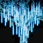 Meteor shower pluie lumières pluie lumière fée lumières 30cm 8 tubes ip65 étanche pour fête jardin mariage Noël Noël extérieur décoration intérieure