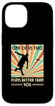 iPhone 14 One of us two plays better than you Frisbee Disc Golf Case