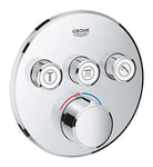 GROHE 29146000 | SmartControl Concealed Mixer | Round | 3 Valves