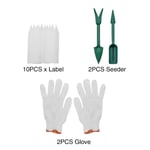 Gants de bricolage pour creuser des plantes succulentes, Mini ABS, Kit de semis de jardin, outil de jardinage, étiquette de repiquage MNIU90