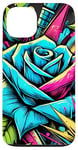 iPhone 13 Floral Rose Botanical Art, Vibrant Street Style, Love Roses Case