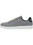 hummel Mixte Busan Synth. Nubuck Basket, Gris, 40.5 EU