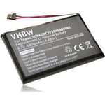 Batterie compatible avec Navigon 70/71 Plus, 70 Easy, 70 Plus, 70/71 Premium gps, appareil de navigation (1200mAh, 3,7V, Li-polymère) - Vhbw