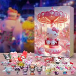 2024 Ny Sanrio Hello Kitty Nedräkningskalender Blind Box, 24 Dagar Julnedräkningspresent, Adventskalender Överraskningsjulklapp för Barn