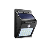 20LED PIR rörelsesensor solenergi vägglampor