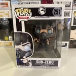 Funko Pop Mortal Kombat X #251 Sub-Zero CHASE NEUF