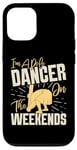 Coque pour iPhone 12/12 Pro Pole Dancer les Highland Games le week-end : Caber Toss