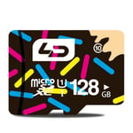 LD 128GB High Speed Class 10 Micro SD/TF Minneskort Svart