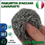 Vileda Éponges Abrasives Glitzi 2+1 En Acier Inoxydable Réseaux En Fer