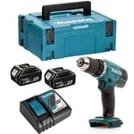 Perceuse-visseuse - Makita - DDF453RMJ - 2 batteries 4,0 Ah - 18V - Mandrin 13mm