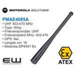 Antenne Motorola DP4X01 (UHF 403-470 MHz) (​PMAE4085A ) (Atex)