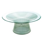 Knoll - Platner Coffee Table, base in bronze metallic, Ø 91.5 cm, top in brown Emperador marble - Sofabord - Warren Platner