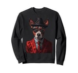 Australian Cattle Dog Suit Sweatshirt