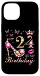 Coque pour iPhone 14 24 C'est mon anniversaire, 24 ans, c'est mon 24e anniversaire