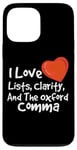 iPhone 13 Pro Max Oxford Comma Grammar Geek Funny Grammar English Teacher Case