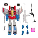 Figurine - SUPER7 - Transformers - Starscream G1 - 18 cm - Articulée avec accessoires