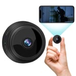 Mini Spy Camera WiFi Wireless,Small Mini Security Surveillance 1080P Full HD Wireless Micro Tiny Cam with Night Vision Motion and Alerts Secret with Audio for Home Indoor Outdoor Security.