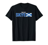 Isle of Skye with Scottish Flag T-Shirt