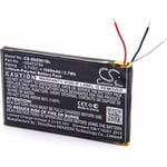 Batterie compatible avec Sony Walkman NWZ-ZX1 lecteur de musique MP3 (1000mAh, 3,7V, Li-polymère) - Vhbw