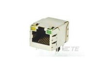 Te Connectivity Te Amp Mag45 Connectors With Magnetics Rj-Stikforbindelse 6-6605786-1 1 Stk