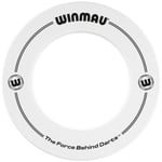 Winmau Dartboard Surround - Printed White