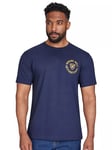 Raging Bull Strength & Honour Cotton T-Shirt, Navy