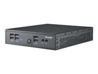 Shuttle Xpc Slim Ds50u - Barebone - Slim-Pc Lga1700-Uttag - 1 X Celeron 7305 Upp Till - Ram 0 Gb - Uhd Graphics - Gigabit Ethernet, 2.5 Gigabit Ethernet - Svart