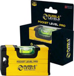 Bubble Levels | Pocket Level Pro | Shockproof Magnetic Mini Spirit Level | DIY