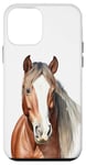 Coque pour iPhone 12 mini Majestic Horse – Hommes, femmes et petites filles, équitation, couleur