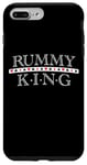 Coque pour iPhone 7 Plus/8 Plus Lecteur de cartes Rummy King Gin Rummy Graphic