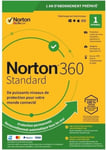 Logiciel Antivirus Norton 360 Standard 10GB FR - Version En Boite Physique