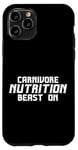 iPhone 11 Pro Carnivore Nutrition Beast On Protein Diet Strength Case