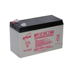 Yuasa - batterie plomb etanche enersys NP7-12 petites cosses - 12V 7Ah