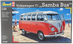 REVELL - VOLKSWAGEN T1 Samba Bus model to assemble and paint - 1/24 - REV07399