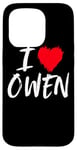 Coque pour iPhone 15 Pro J"adore Owen Dad Boyfriend Mari Fils Petit-fils