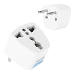 Universal Power Plug Travel Converter Adapter Converting From Us / Uk / Au To Eu