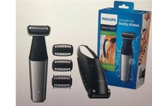 Philips BG5020/13 Bodygroom Series 5000 +Back Hair Removal /3 Comb Attachments