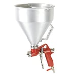 PISTOLET A CREPIR PNEUMATIQUE GODET ALU 4,5 L + 3 BUSES