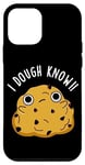 Coque pour iPhone 12 mini Jeu de mots « I Dough Know Funny Food »