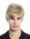 WIG ME UP Wig Men Women Short Parted Wavy Blonde Medium Ash Blonde