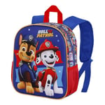 Paw Patrol La Pat' Patrouille Duty-Sac à Dos 3D Petit, Multicolore, 26 x 31 cm, Capacité 8,5 L