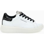 Baskets Crime London  Sneakers Low Top Level Up Blanc -