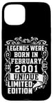 Coque pour iPhone 15 Plus Anniversaire Février 2001 Édition Limitée Cadeau Utilisé