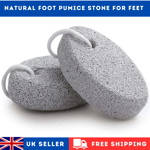 2pk Natural Pumice Stone For Feet | Hard Dead Skin Callus Remover Exfoliate Foot