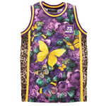 DOLCE & GABBANA x DJ KHALED Oversize Butterfly Leopard Tank Top Purple 11387