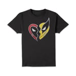 Deadpool & Wolverine Charm Unisex T-Shirt - Black - 4XL