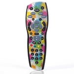 Paint Splat Colour Design Vinyl Skin Sticker for Sky+ Plus HD Remote Controller