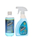 Makes up to 50 Bottles, Blue Magic Stain Remover Concentrate with Trigger Spray Bottle and Measuring Cup 500ml- Multi Surface Cleaner,